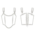 Custom Back Lacing Corset