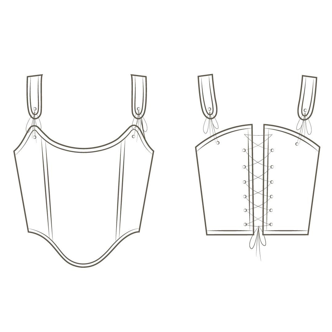 Custom Back Lacing Corset