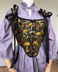 Reversible Black Mushroom Corset