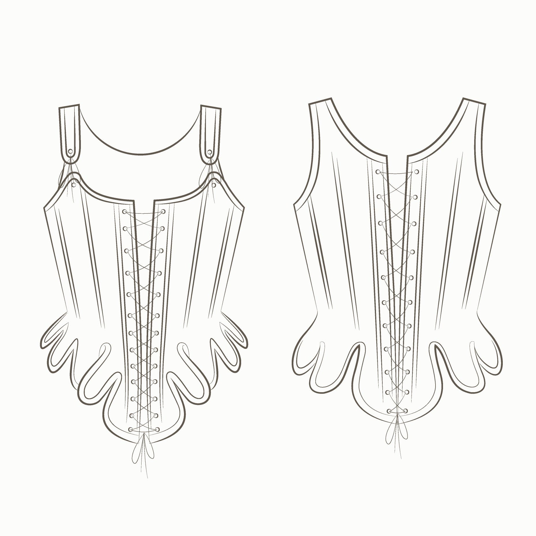 Custom 18th Century Stays
