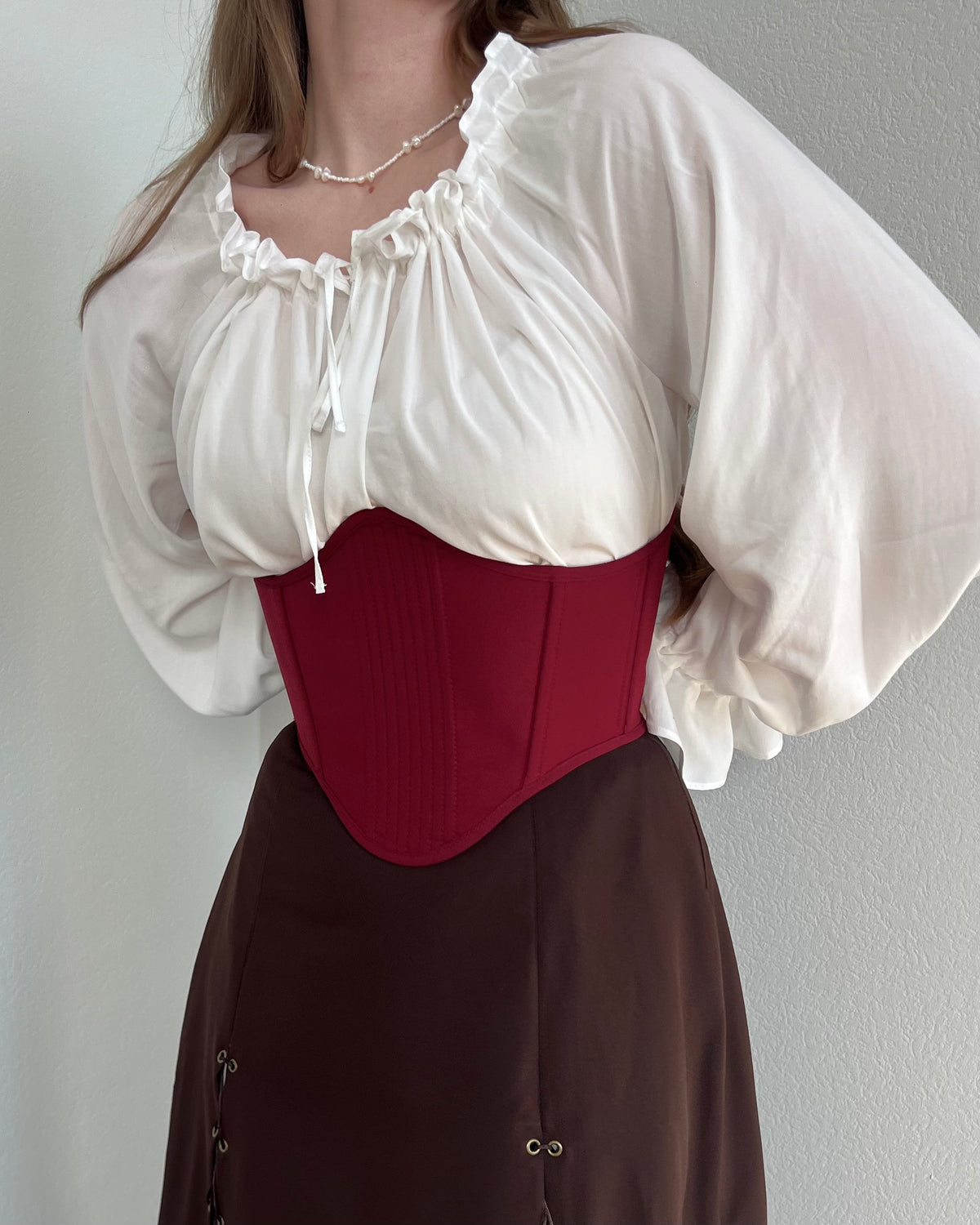Reversible Underbust William Morris Corset