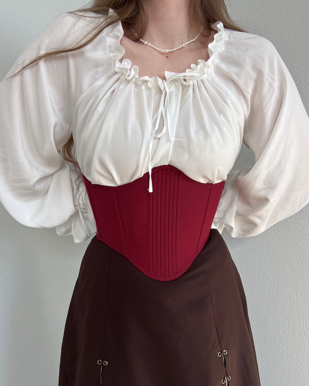 Reversible Underbust William Morris Corset