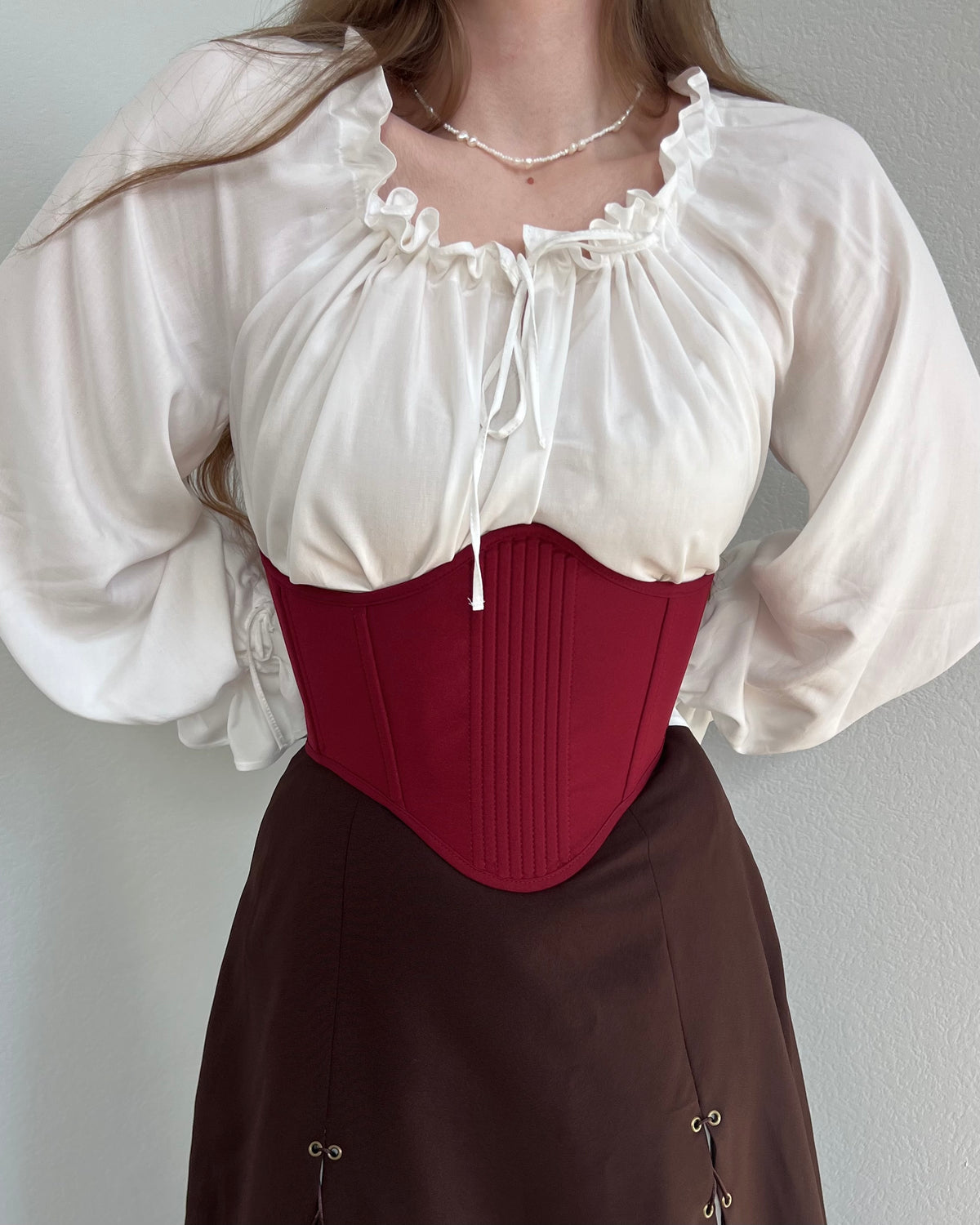 Reversible Underbust William Morris Corset