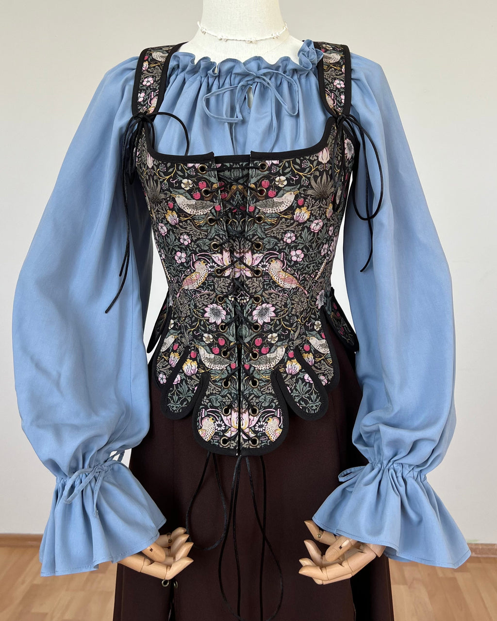 Reversible 18th-century William Morris Stays