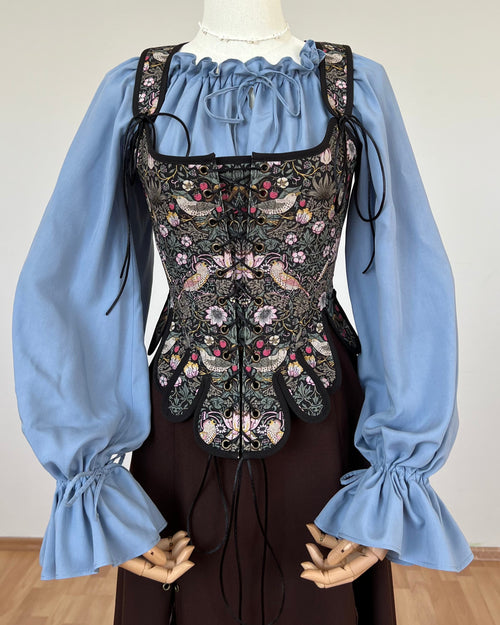 Reversible 18th-century William Morris Stays