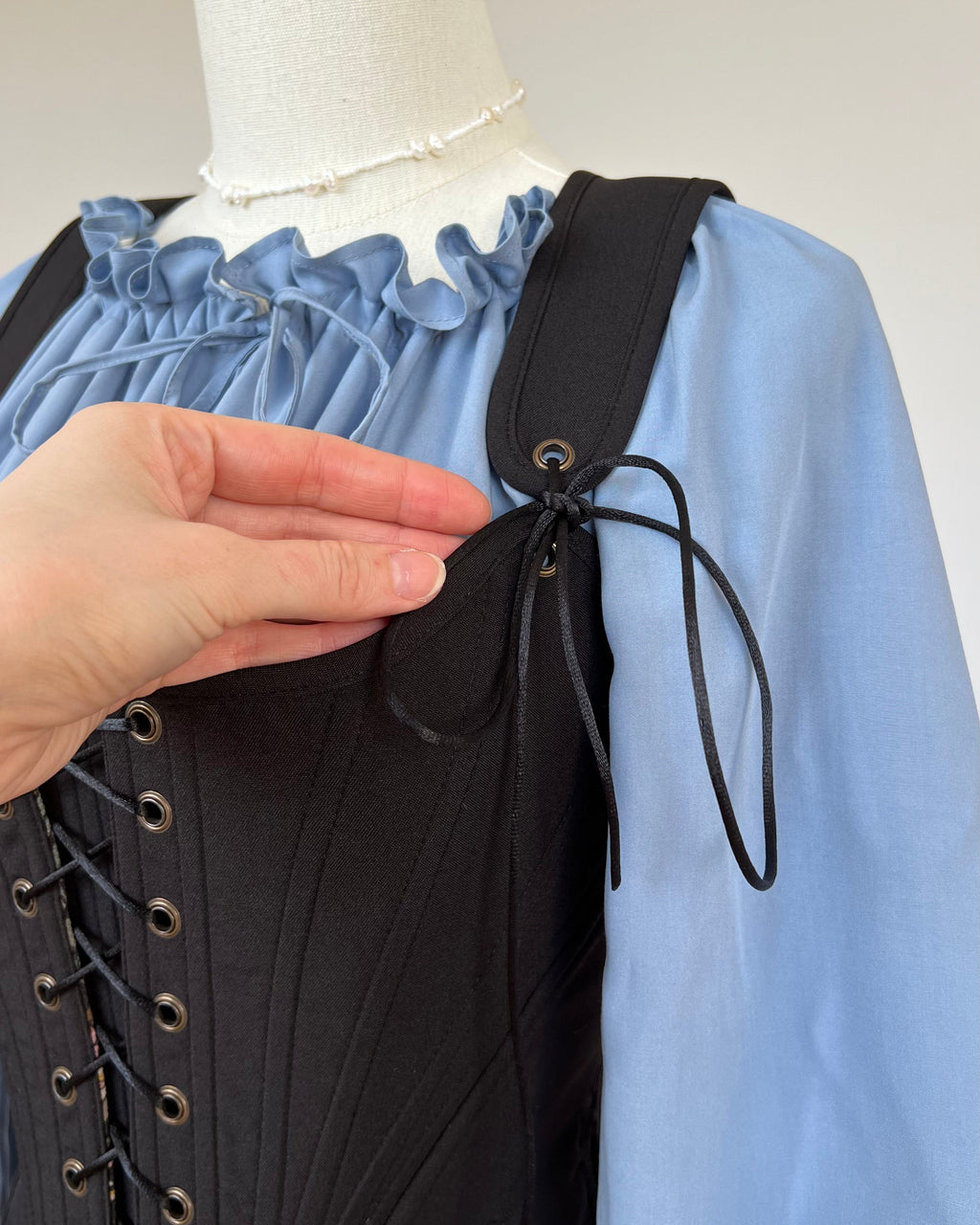 Reversible 18th-century William Morris Stays