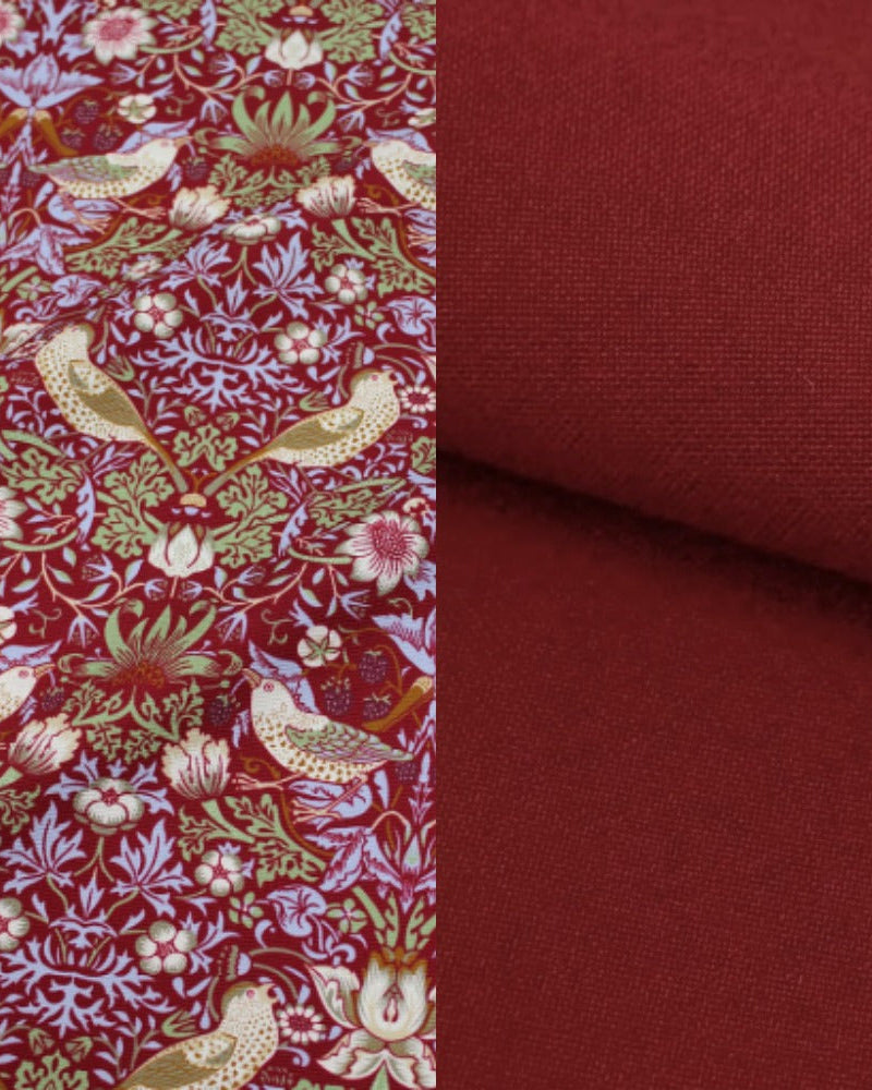 Reversible 18th-century William Morris Stays