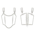 Custom Back Lacing Corset