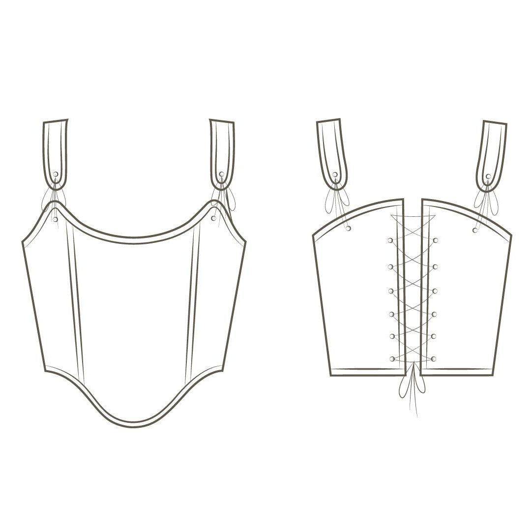 Custom Back Lacing Corset
